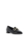 Zanni & Co Dalat Pointed Heeled Loafers, Black