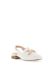 Zanni & Co. Diraz Sling Back Loafers, White
