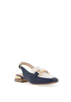Zanni & Co. Diraz Sling Back Loafers, Navy
