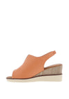 Zanni & Co. Mirfa Wedge Sandals, Mango Blush