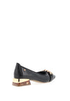 Zanni & Co. Mizukami Chain Link Patent Heeled Pumps, Black