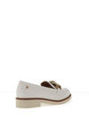 Zanni & Co. Qusar Woven Chain Loafers, Crystal