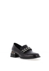 Zanni & Co Tongling Faux Patent Slip On Gem Shoes, Wine