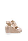 Zanni & Co. Uenoone Multi Wedge Sandals, Topaz Mix