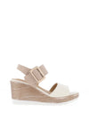 Zanni & Co. Uenoone Multi Wedge Sandals, Nude