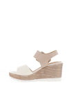 Zanni & Co. Uenoone Multi Wedge Sandals, Nude