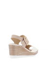 Zanni & Co. Uenoone Multi Wedge Sandals, Nude