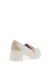 Zanni & Co. Vinhlong Chain Heeled Loafers, Crystal