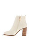 Zanni & Co Zaiton Faux Leather Chain Heeled Boots, Dawn