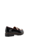 Zanni & Co Daqia Link Loafers, Maroon Sands
