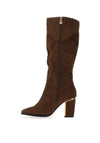Zanni & Co Millias Knee High Boots, Khaki Green