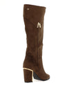 Zanni & Co Millias Knee High Boots, Khaki Green