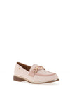 Zanni & Co. Alexandria Tweed Effect Loafers, Blushing