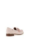 Zanni & Co. Alexandria Tweed Effect Loafers, Blushing