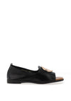 Zanni & Co. Disc Detail Open Toe Pumps, Black