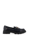 Zanni & Co Banijas Denim Buckled Loafer, Navy
