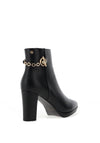 Zanni & Co Bimban Chain High Heeled Boots, Black Ink