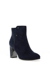 Zanni & Co Cirebon Embellished Heeled Ankle Boots, Navy