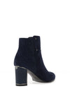 Zanni & Co Cirebon Embellished Heeled Ankle Boots, Navy
