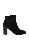 Zanni & Co Cirebon Embellished Heeled Ankle Boots, Black