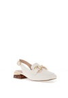 Zanni & Co. Diraz Sling Back Loafers, Crystal