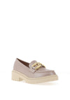Zanni & Co. Chilin Kone Pearlescent Loafer, Blush