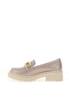 Zanni & Co. Chilin Kone Pearlescent Loafer, Blush