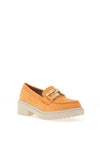 Zanni & Co. Chilin Kone Faux Suede Loafer, Mango
