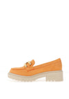 Zanni & Co. Chilin Kone Faux Suede Loafer, Mango