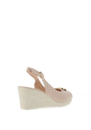Zanni & Co. Duytrink Open Toe Wedge Sandals, Blush
