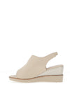 Zanni & Co. Mirfa Wedge Sandals, Nude