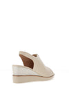 Zanni & Co. Mirfa Wedge Sandals, Nude