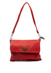 Zen Collection Pebbled Mini Crossbody Bag, Red