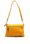 Zen Collection Pebbled Mini Crossbody Bag, Yellow