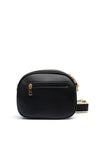 Zen Collection Tassel Charm Crossbody Bag, Black