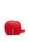 Zen Collection Tassel Charm Crossbody Bag, Red