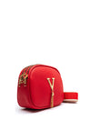 Zen Collection Tassel Charm Crossbody Bag, Red