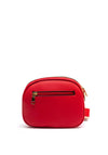 Zen Collection Tassel Charm Crossbody Bag, Red