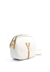 Zen Collection Tassel Charm Crossbody Bag, White