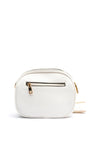 Zen Collection Tassel Charm Crossbody Bag, White
