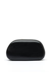 Zen Collection Faux Leather Mini Clutch Bag, Black