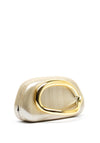 Zen Collection Glitter Mini Clutch Bag, Gold