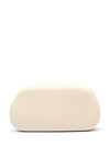 Zen Collection Faux Leather Mini Clutch Bag, Nude