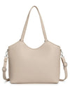 Zen Collection Zipped Medium Shopper Bag, Cream