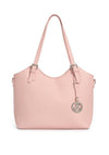Zen Collection Zipped Medium Shopper Bag, Pink