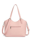 Zen Collection Zipped Medium Shopper Bag, Pink