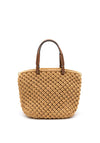 Serafina Collection Woven Crossbody Bag, Beige