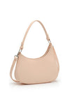 Zen Collection Shoulder Crescent Bag, Apricot