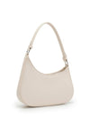 Zen Collection Shoulder Crescent Handbag, Cream
