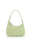 Zen Collection Shoulder Crescent Handbag, Green